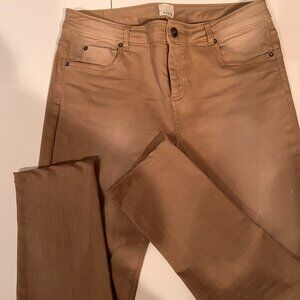 Tan Jeans by Ecru Size 8‎